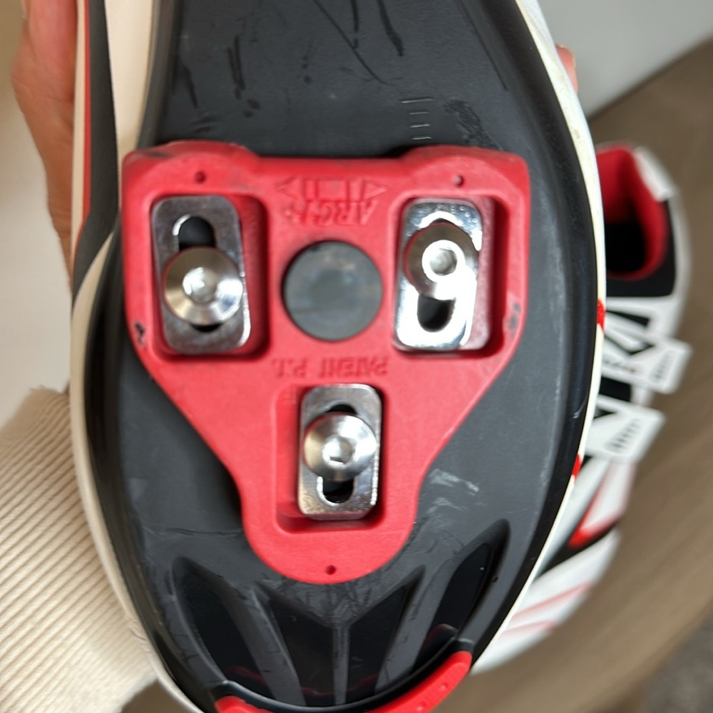 Venzo clip-in stationary spinning/cycling bike shoes size men’s us 11 delta - Picture 7 of 10